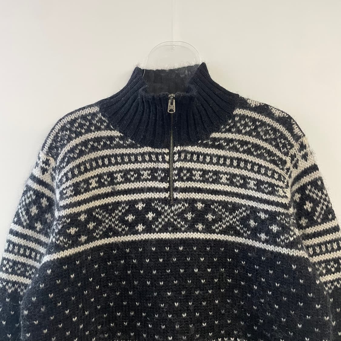 90s 폴로 스포츠 하프집업 니트 상품이미지2