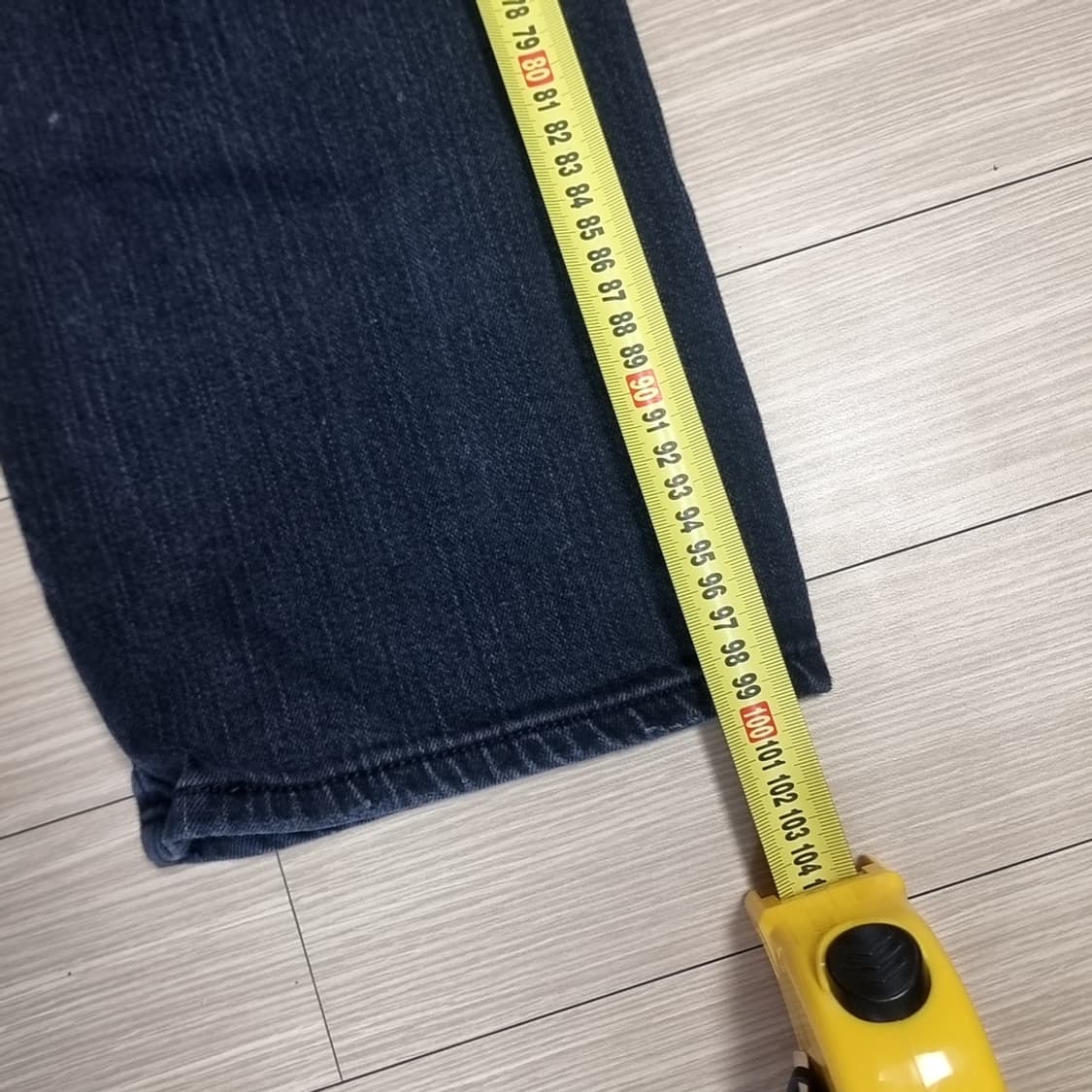 리바이스514 슬림 스트레이트 데님 블랙진(34) 상품이미지7