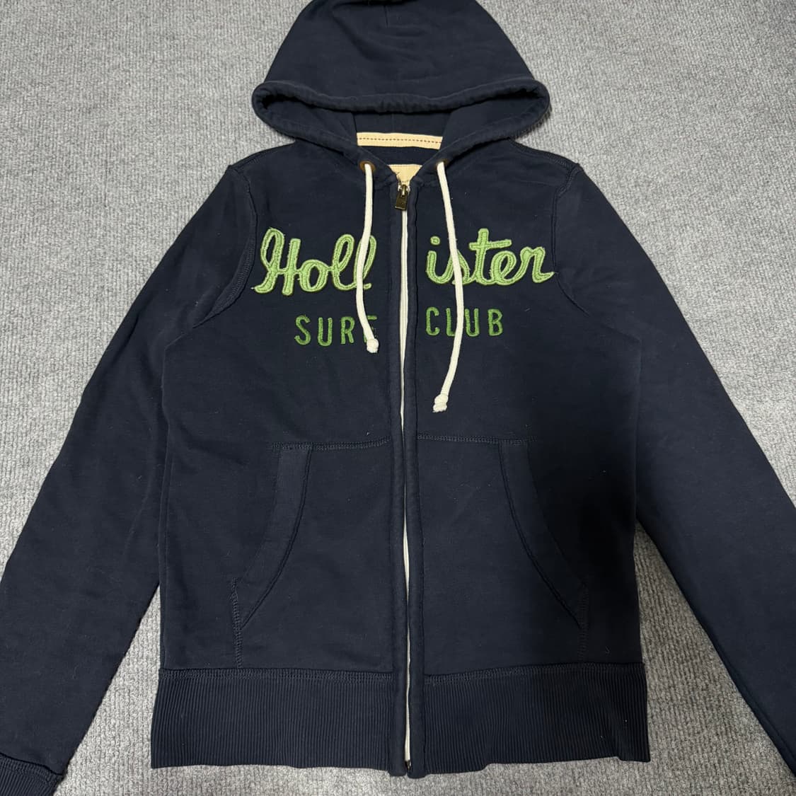 홀리스터 네이비 후드집업 s 상품이미지2