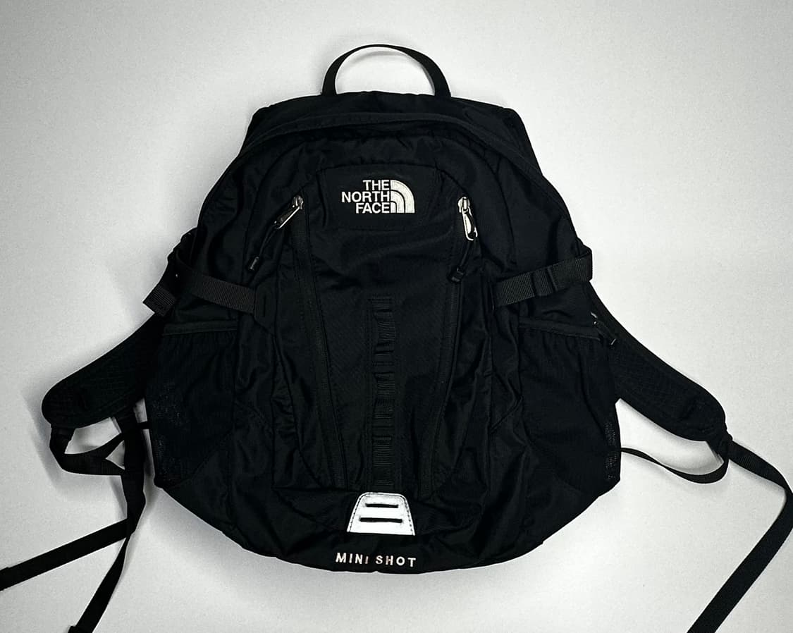 노스페이스 미니샷 블랙 백팩 상품이미지1
