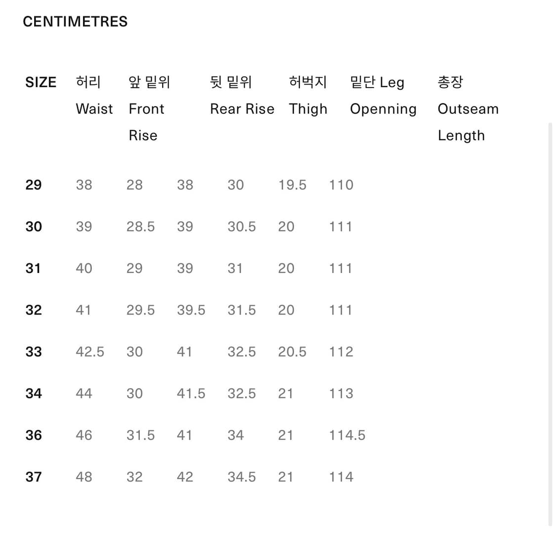 아나토미카 618 오리지널 인디고 데님 원워시 37사이즈 상품이미지2