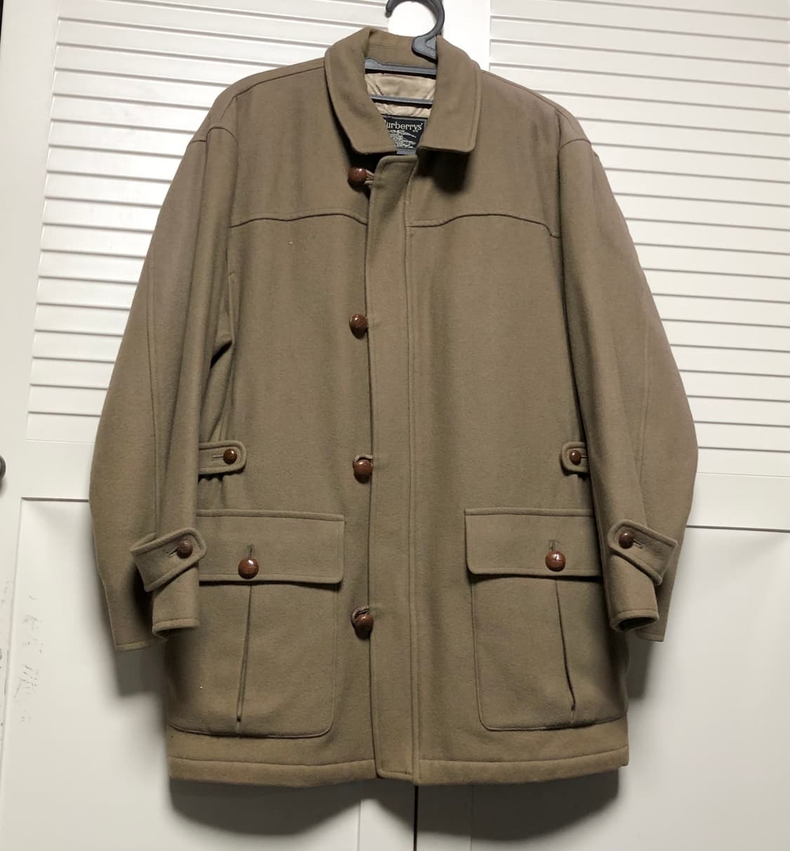 버버리 울 코트 자켓 모직 남성용 상품이미지1