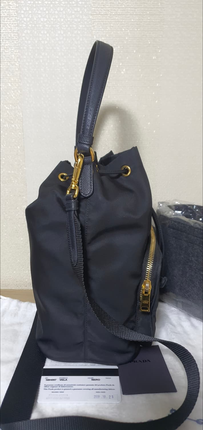 프라다 버킷백 라지 크로스백/숄더백 정품A급(보증서O) 상품이미지6