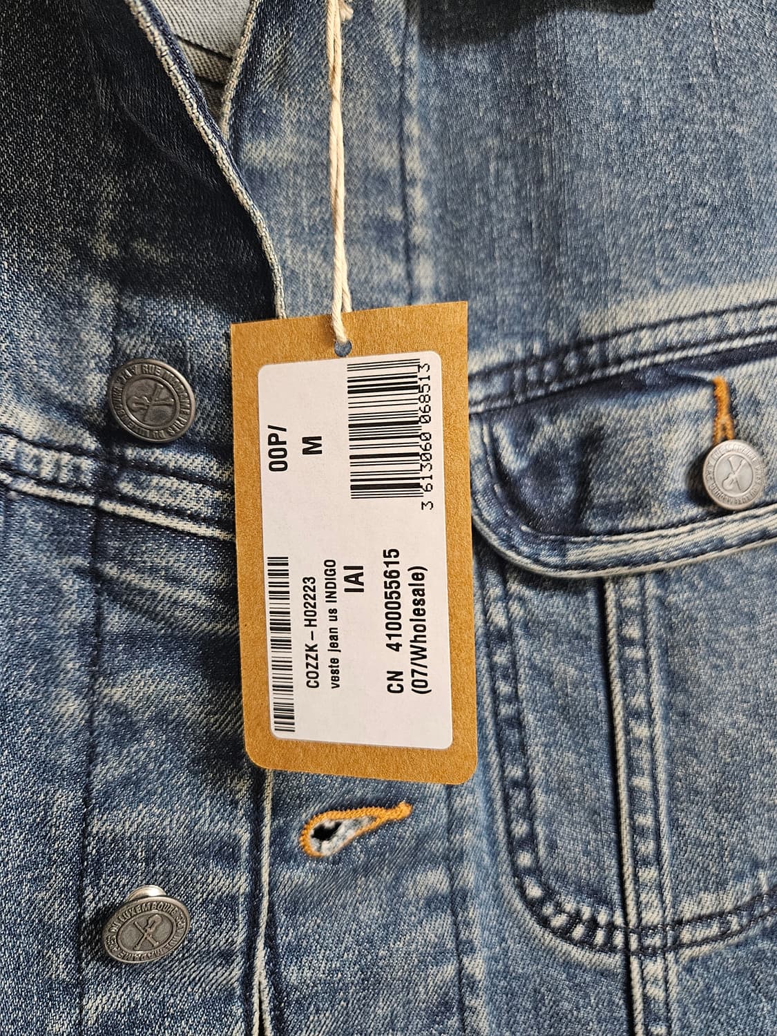 [M]아페쎄apc 데님자켓 팝니다 상품이미지2