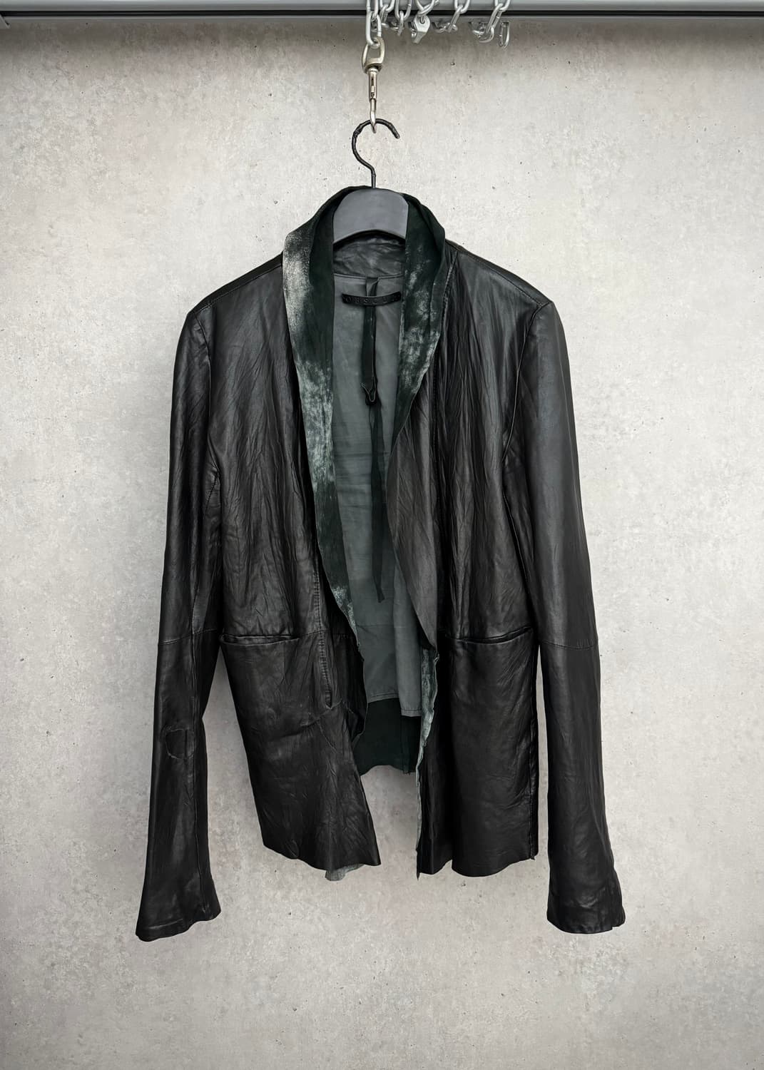 Obscur lamb leather jacket 상품이미지2