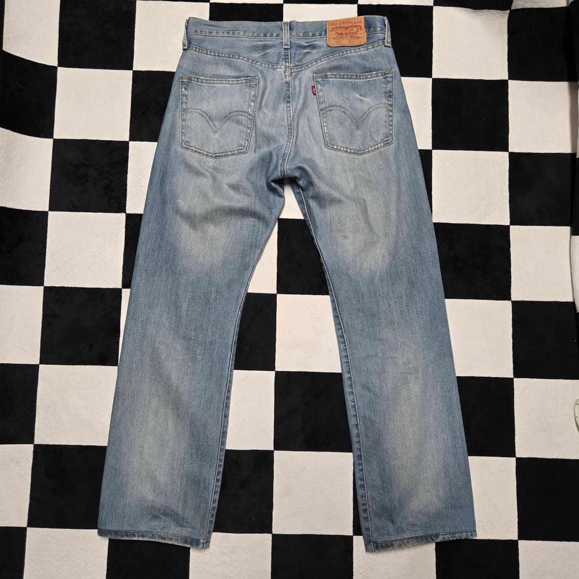32x32 리바이스 501 연청 오리지널 멕시코산  상품이미지3