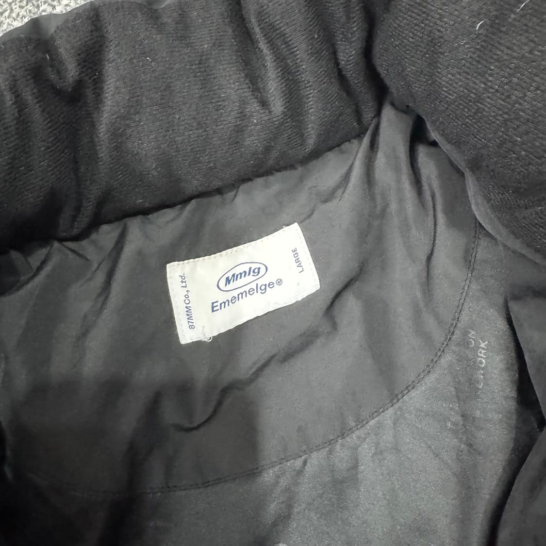 mmlg 87mm 패딩 아우터 점퍼 상품이미지4