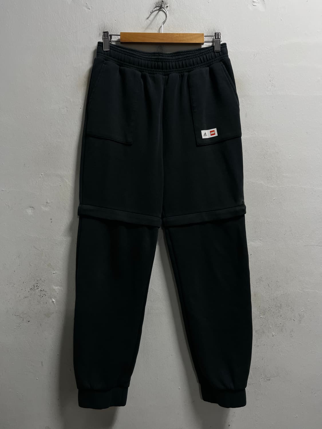 28-30 아디다스 지퍼 탈부착 밴딩 조거팬츠 바지 정품 상품이미지1