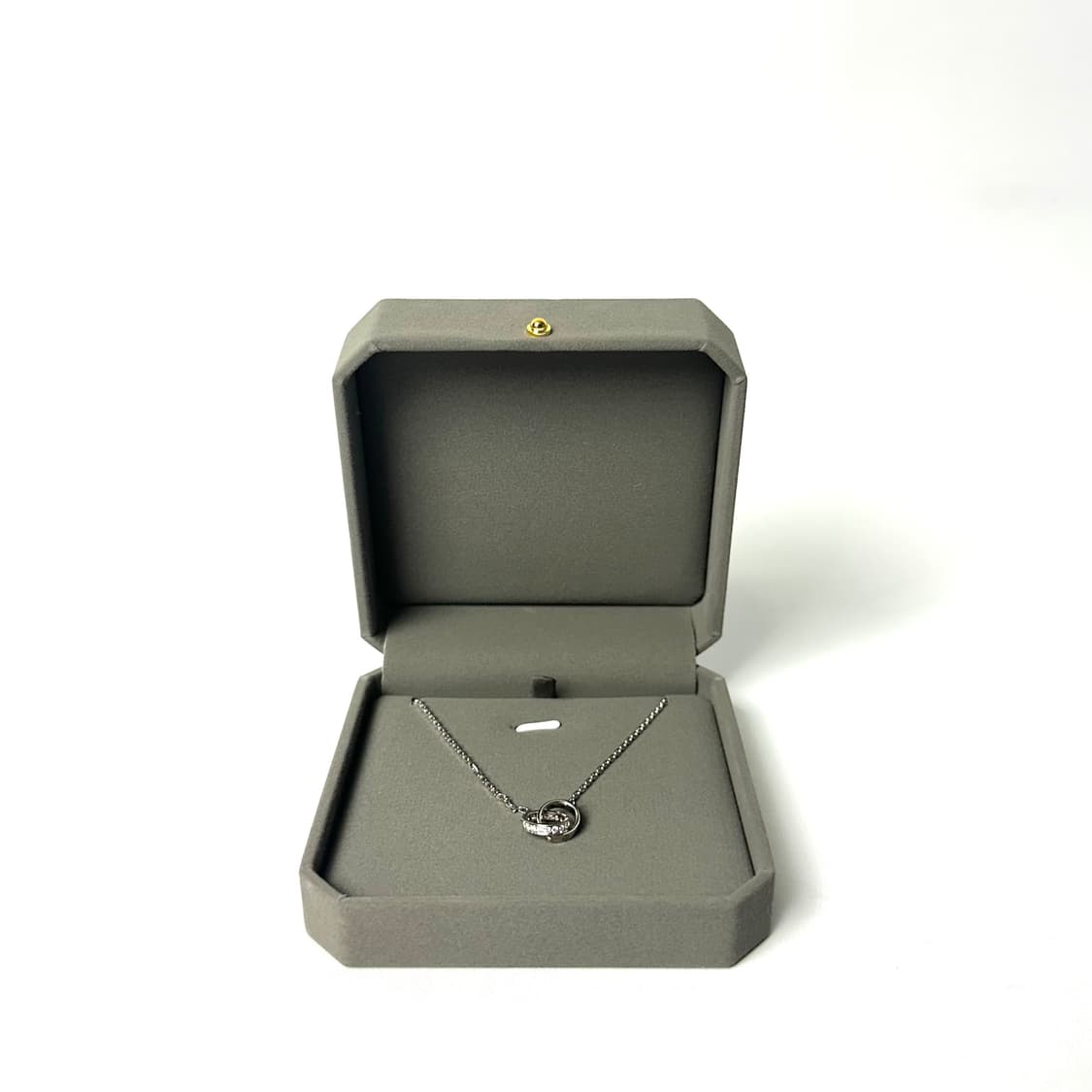 [S급] 까르띠에 18K화이트골드 베이비 러브 네크리스 목걸이 상품이미지1