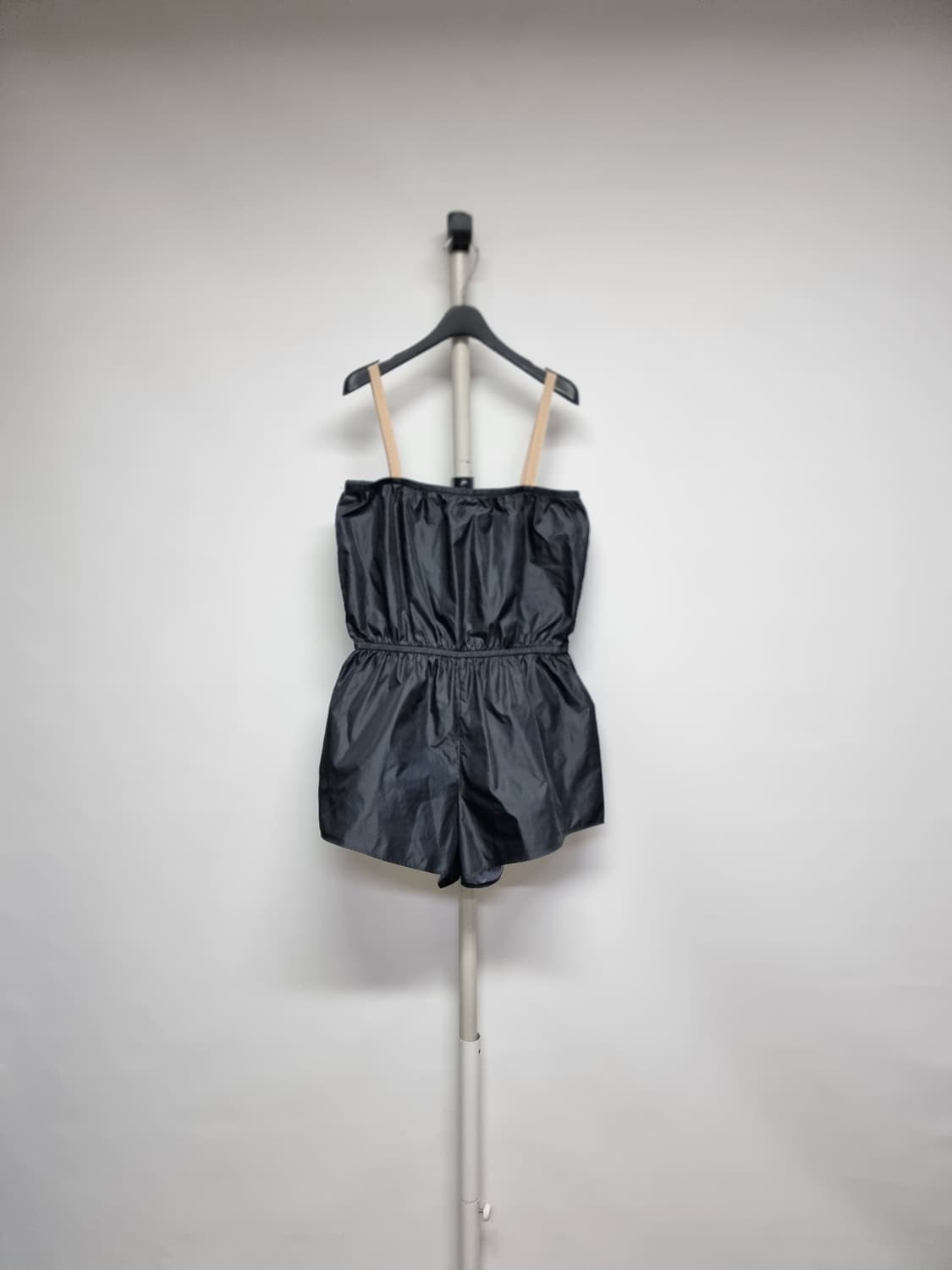 불릿포인트 블랙 성인발레 웜업 점프수트 L 77 상품이미지1