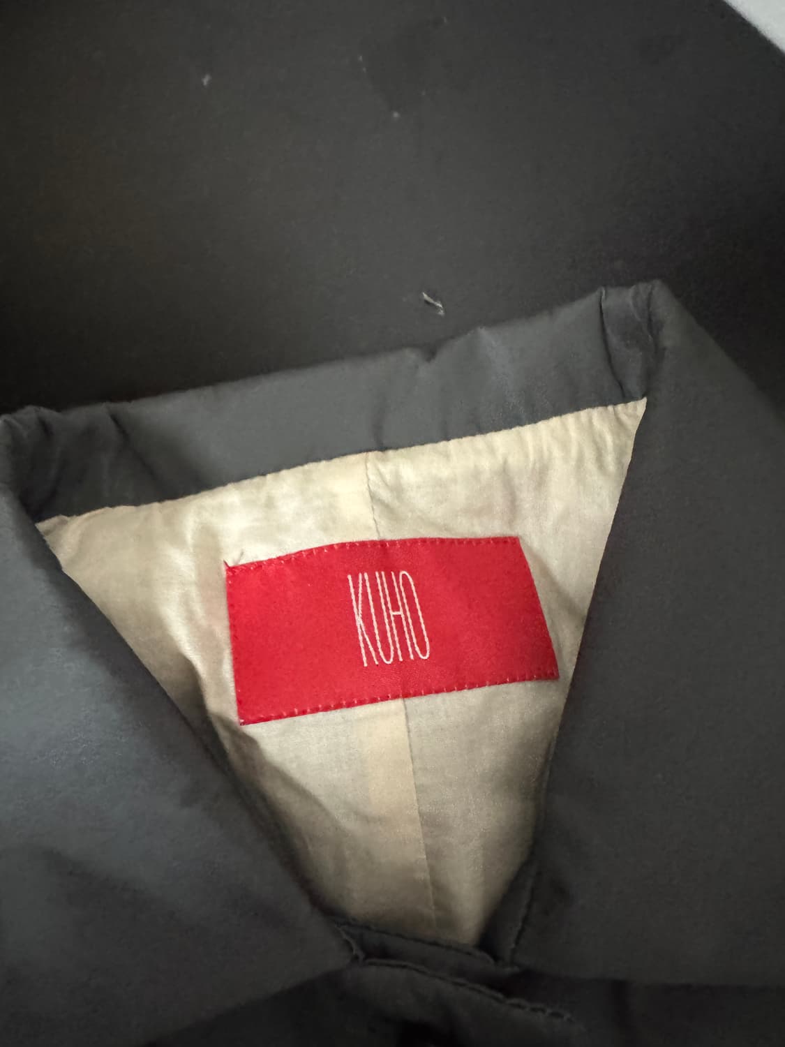 여성 구호 Kuho 점퍼 자켓 다크그레이 상품이미지3