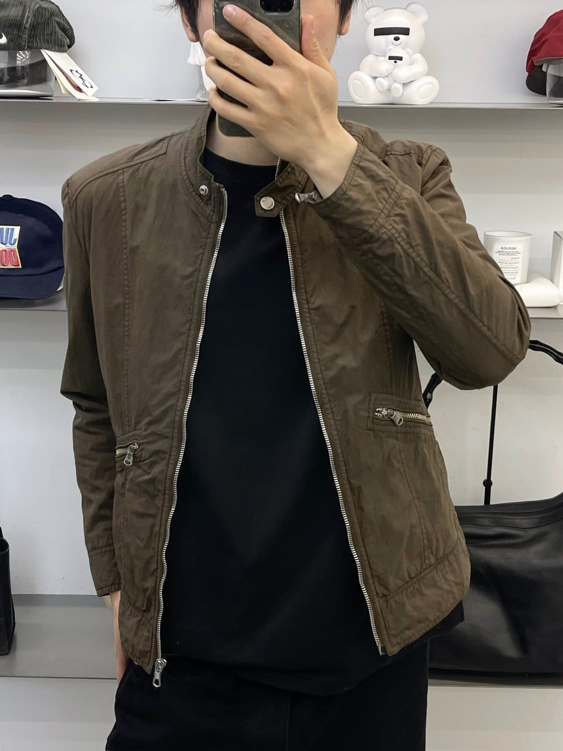 CP컴퍼니 90s 나일론 코튼 바이커 집 자켓 상품이미지2