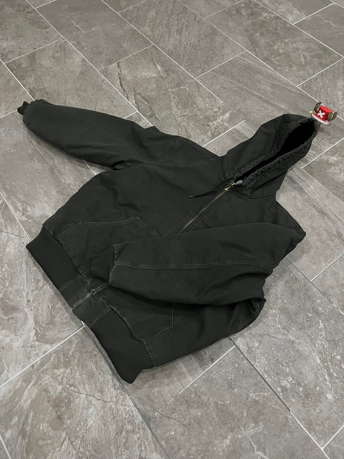 (XL) 칼하트 후드 덕 액티브 자켓 J130 MOS 모스그린 상품이미지7