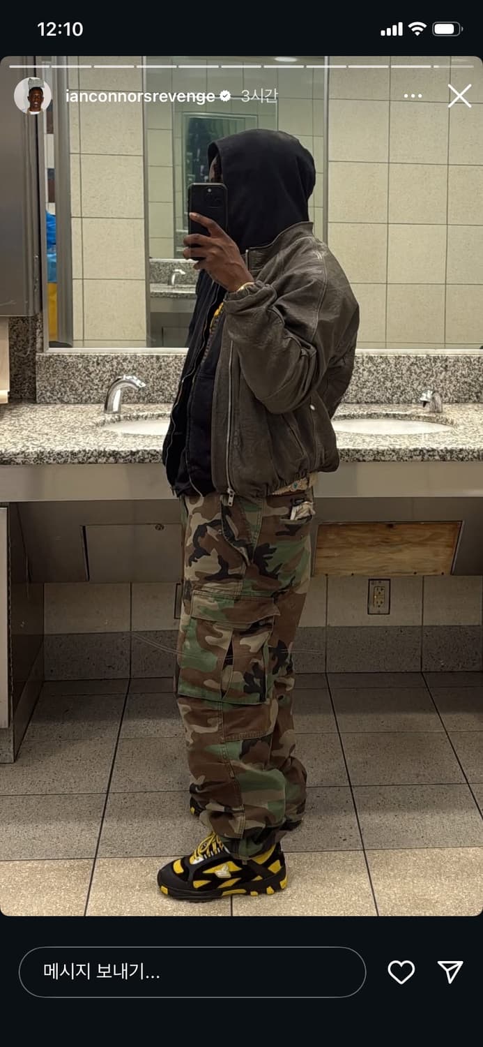 (30사이즈 교환)슈프림 카고팬츠 카모 상품이미지3