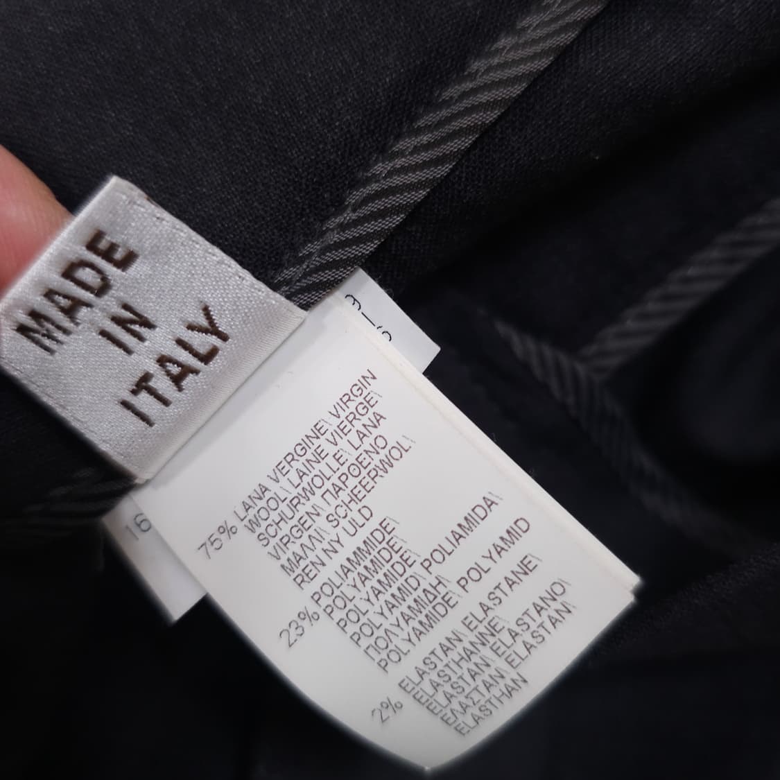 브루넬로쿠치넬리 벨티드 울 슬랙스 상품이미지5