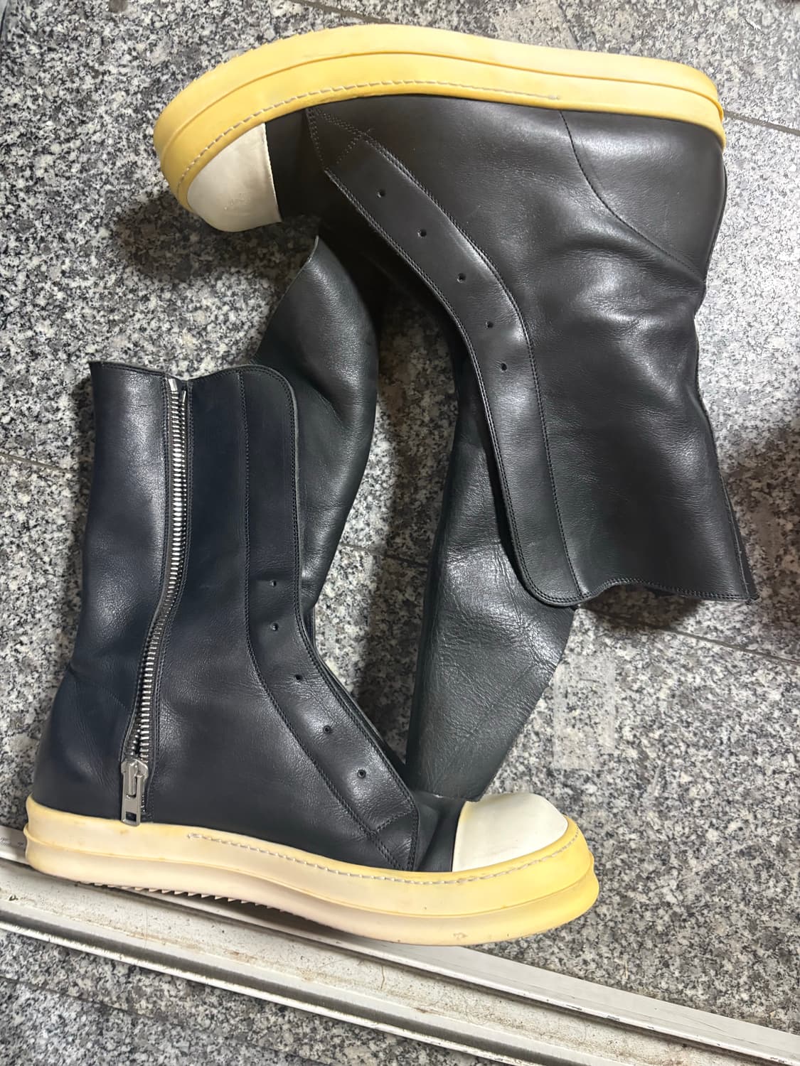 릭오웬스 레이스리스 롱 라몬즈 43 상품이미지1