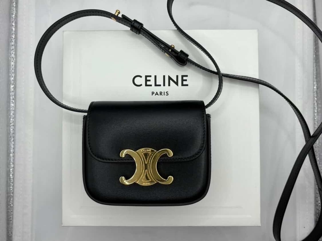 셀린느 트리오페 블랙 미니백 상품이미지1