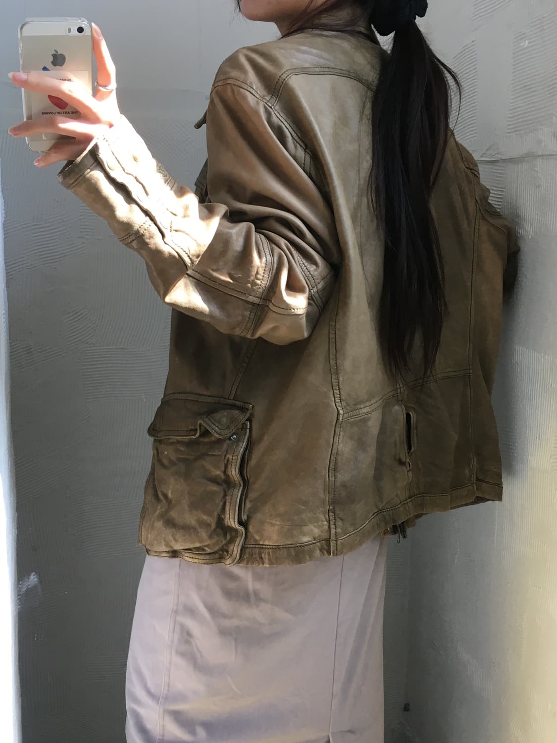 Diesel 디젤 유틸리티 레더 집 자켓 상품이미지2