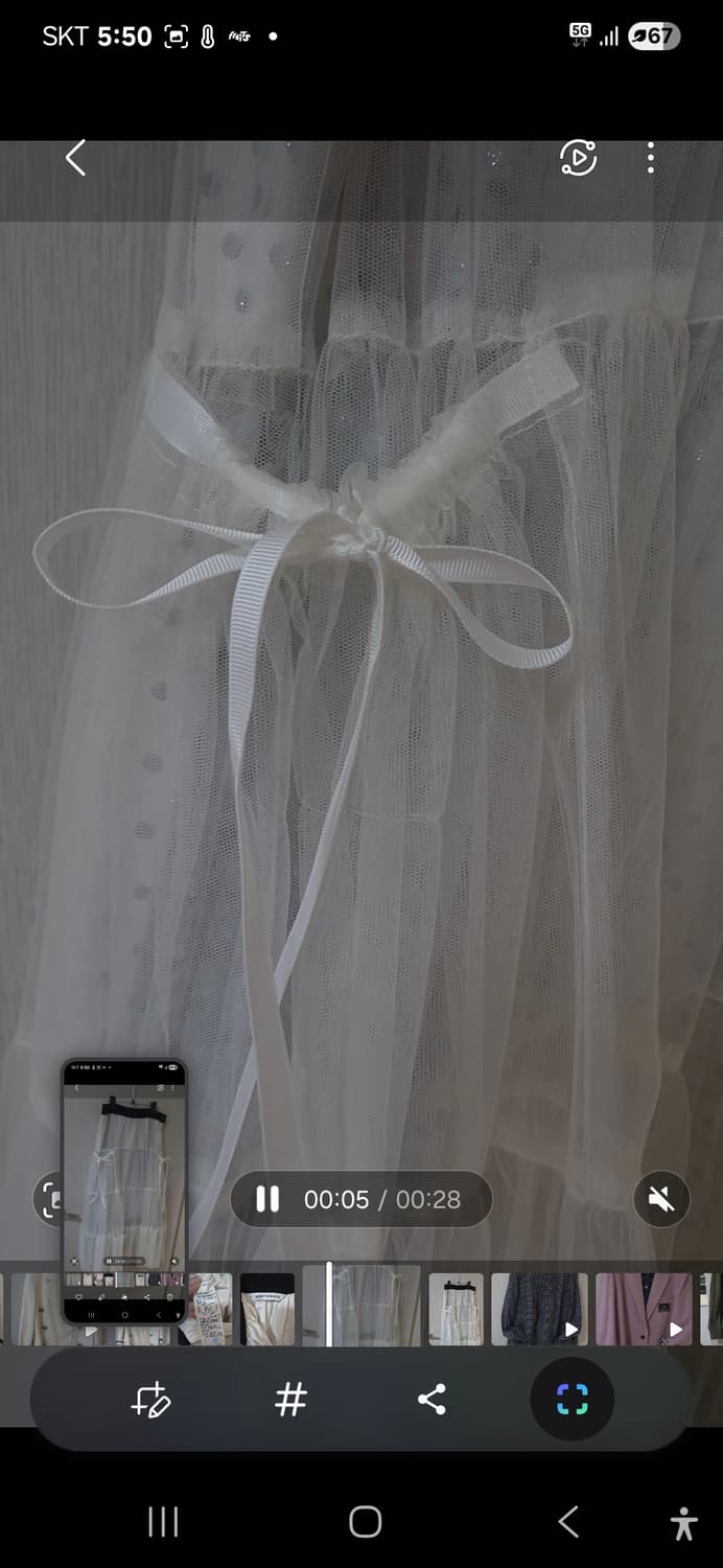 럭키슈에뜨 스커트 상품이미지2