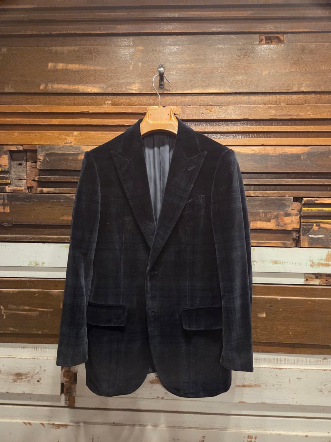 에르메네질도 제냐 꾸띄르 벨루어자켓 상품이미지10