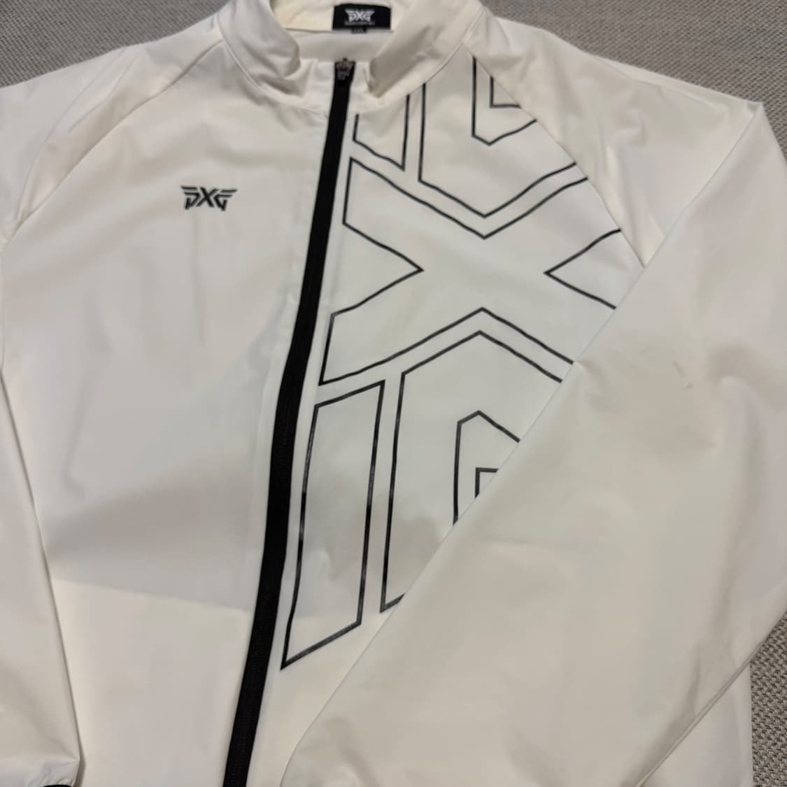 PXG 골프웨어 화이트 바람막이 자켓 상품이미지3