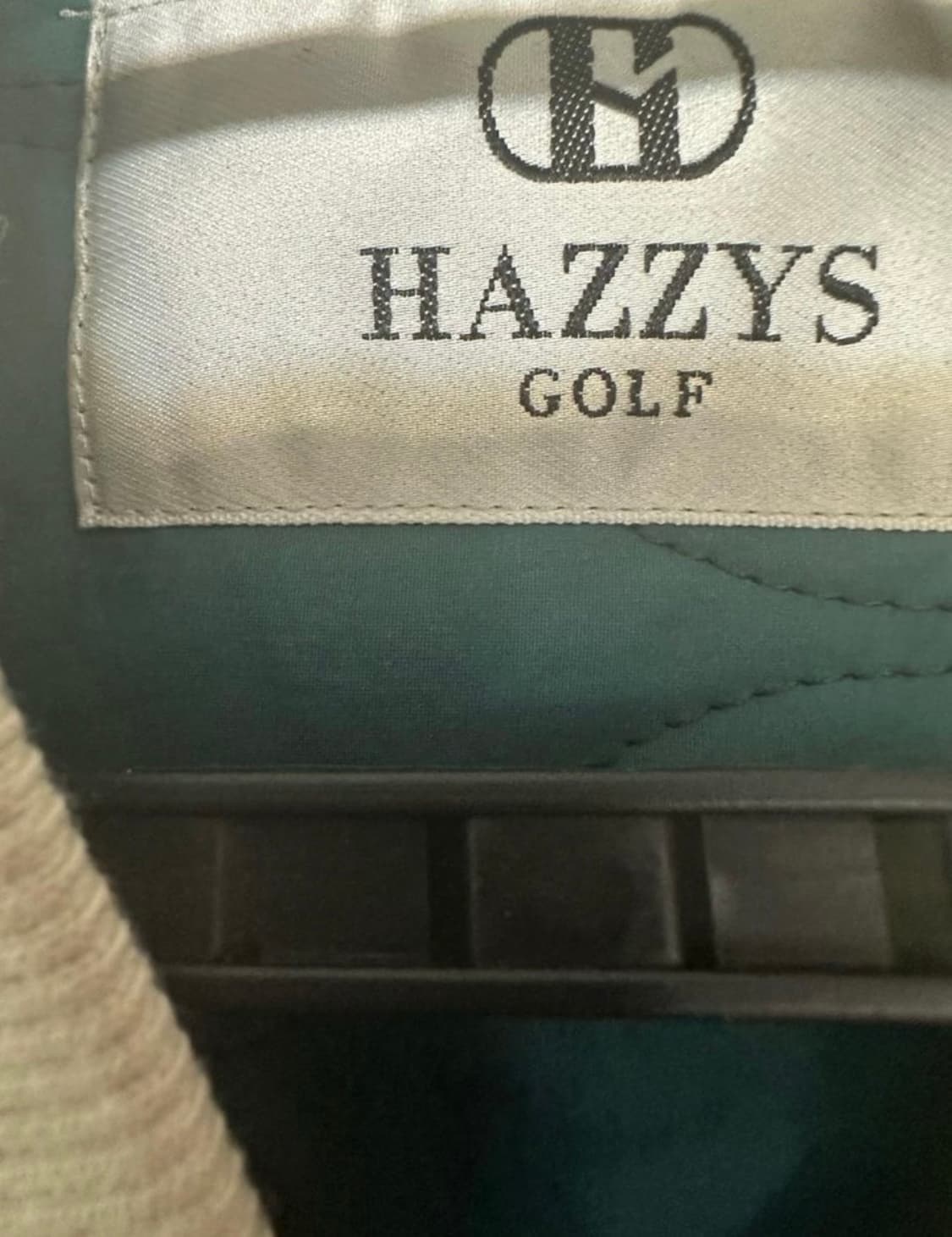 헤지스 골프 블랙/아이보리 스타디움 누빔점퍼 상품이미지9