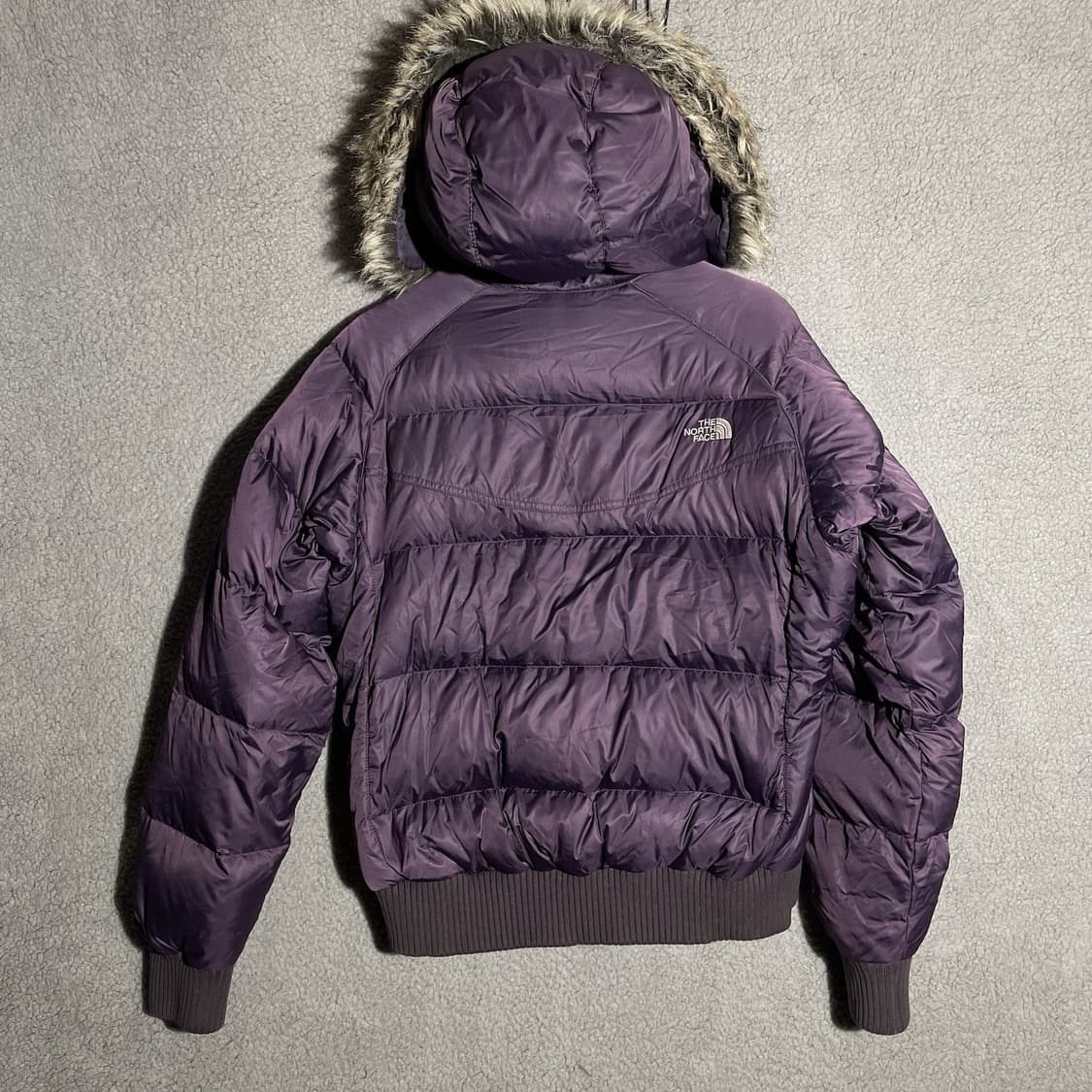 노스페이스 고담 다운 패딩 자켓 퍼플 550 상품이미지7