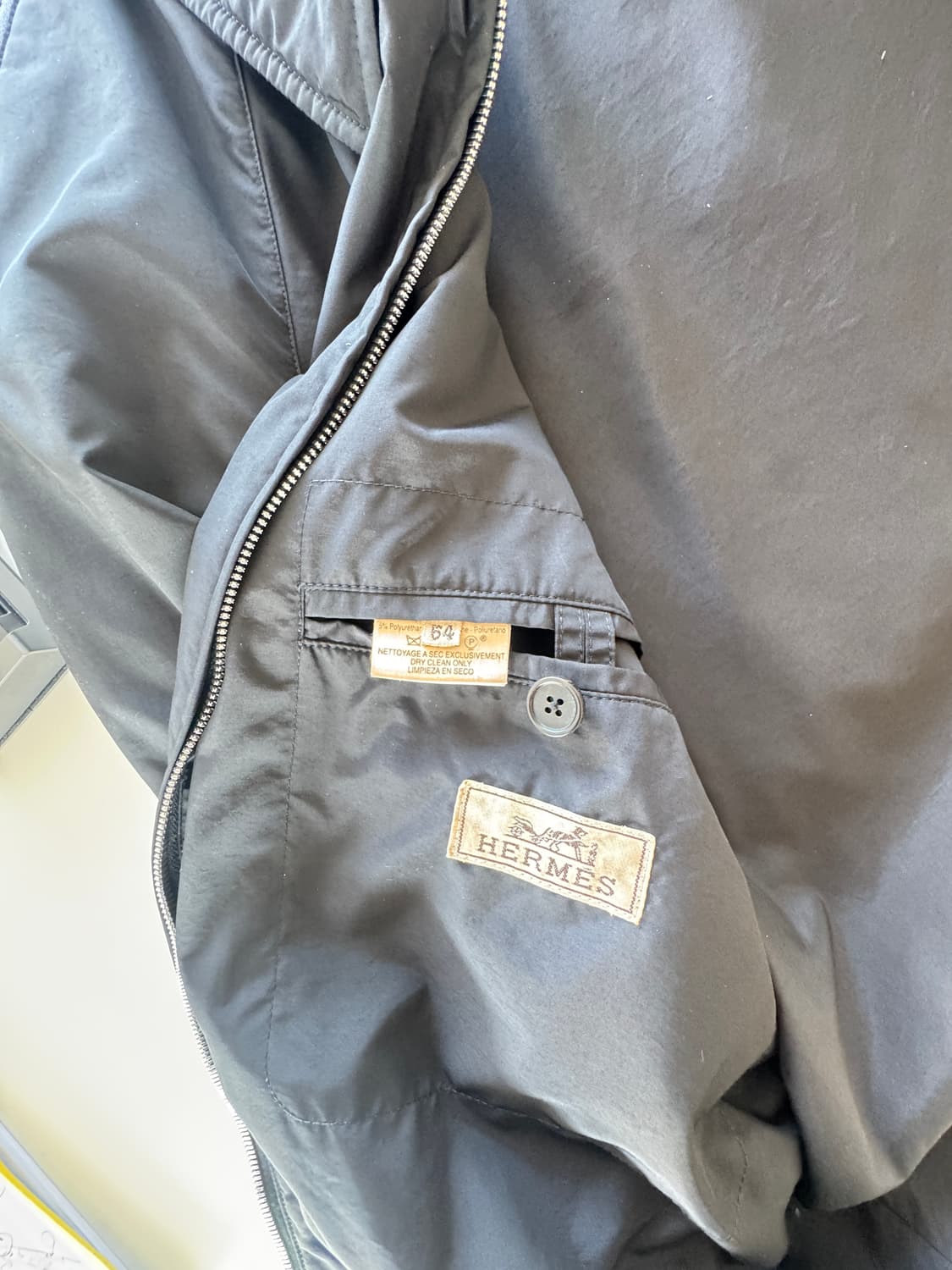 에르메스 블루종 자켓 54사이즈 상품이미지4