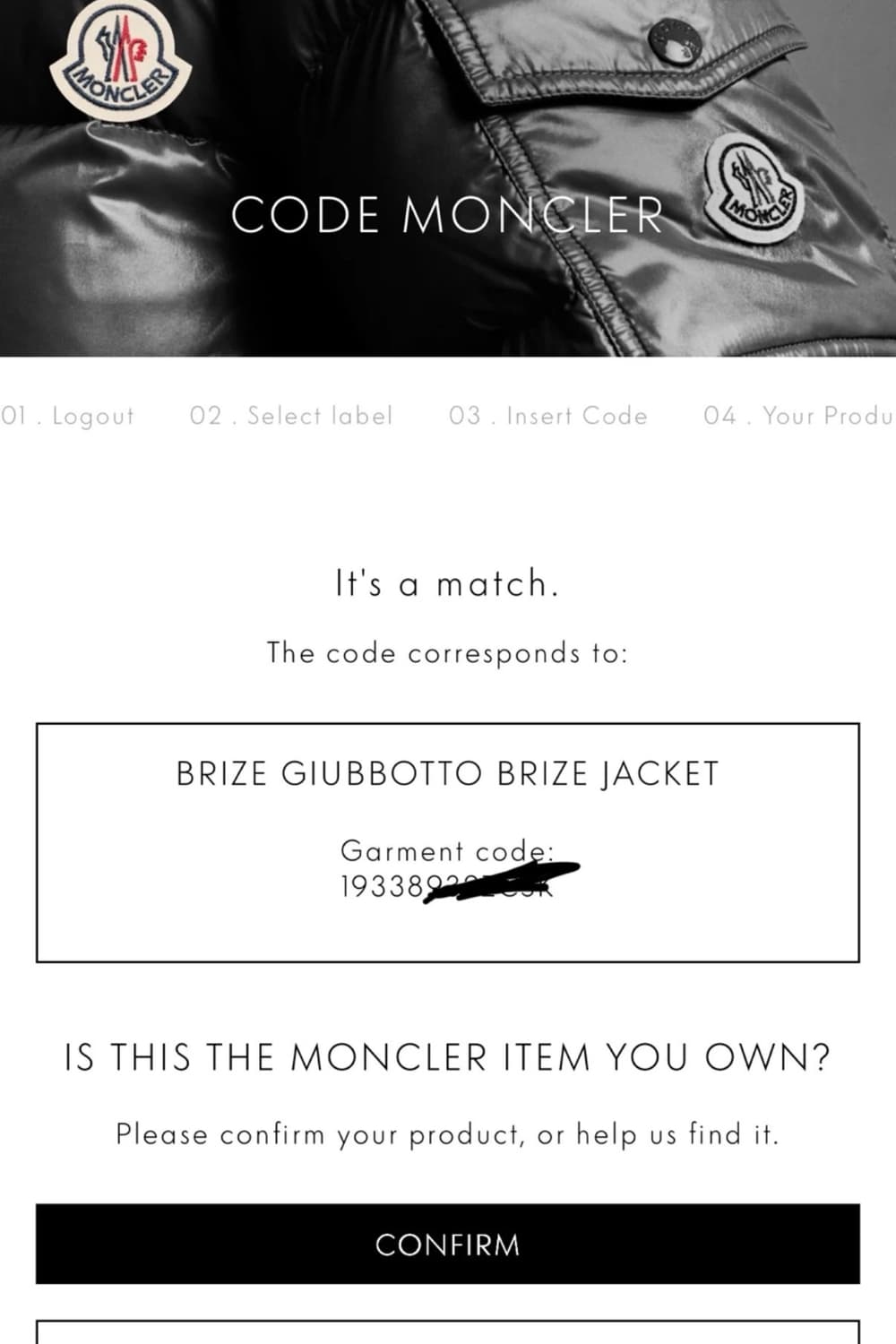 몽클레어 바람막이 3(100) 상품이미지3