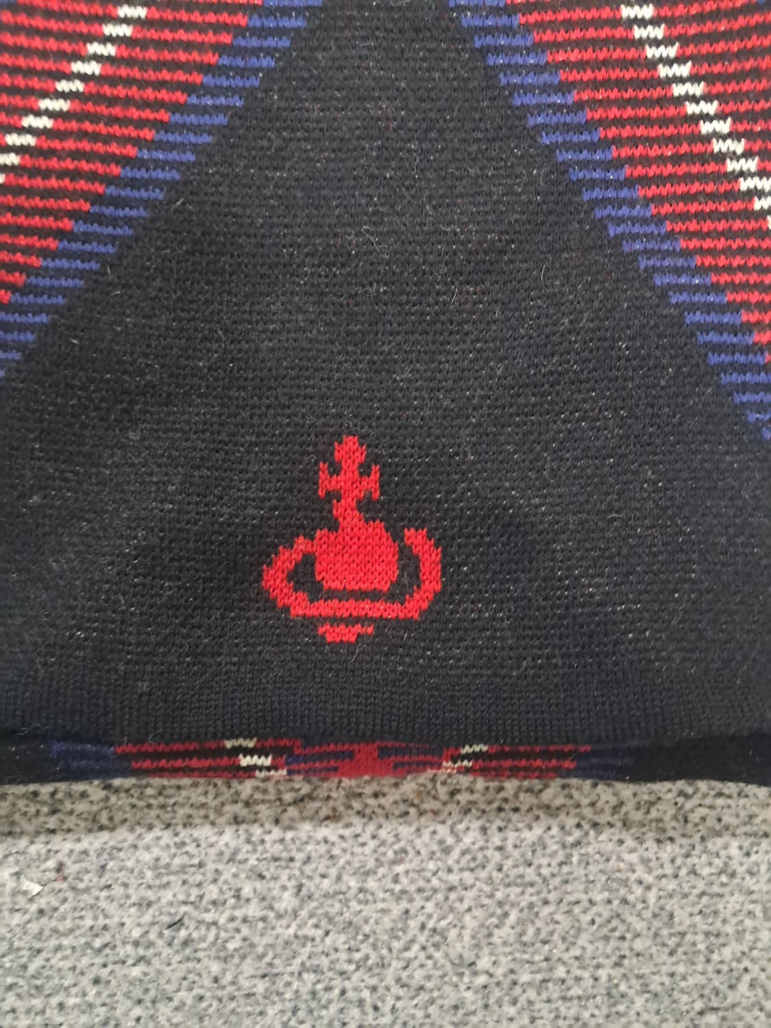 비비안웨스트우드 체크울목도리 상품이미지2