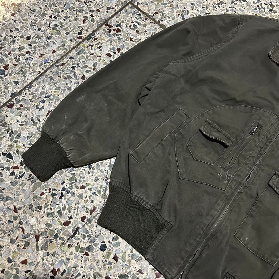 OLD CROW 빈티지 유틸리티 봄바자켓 상품이미지3