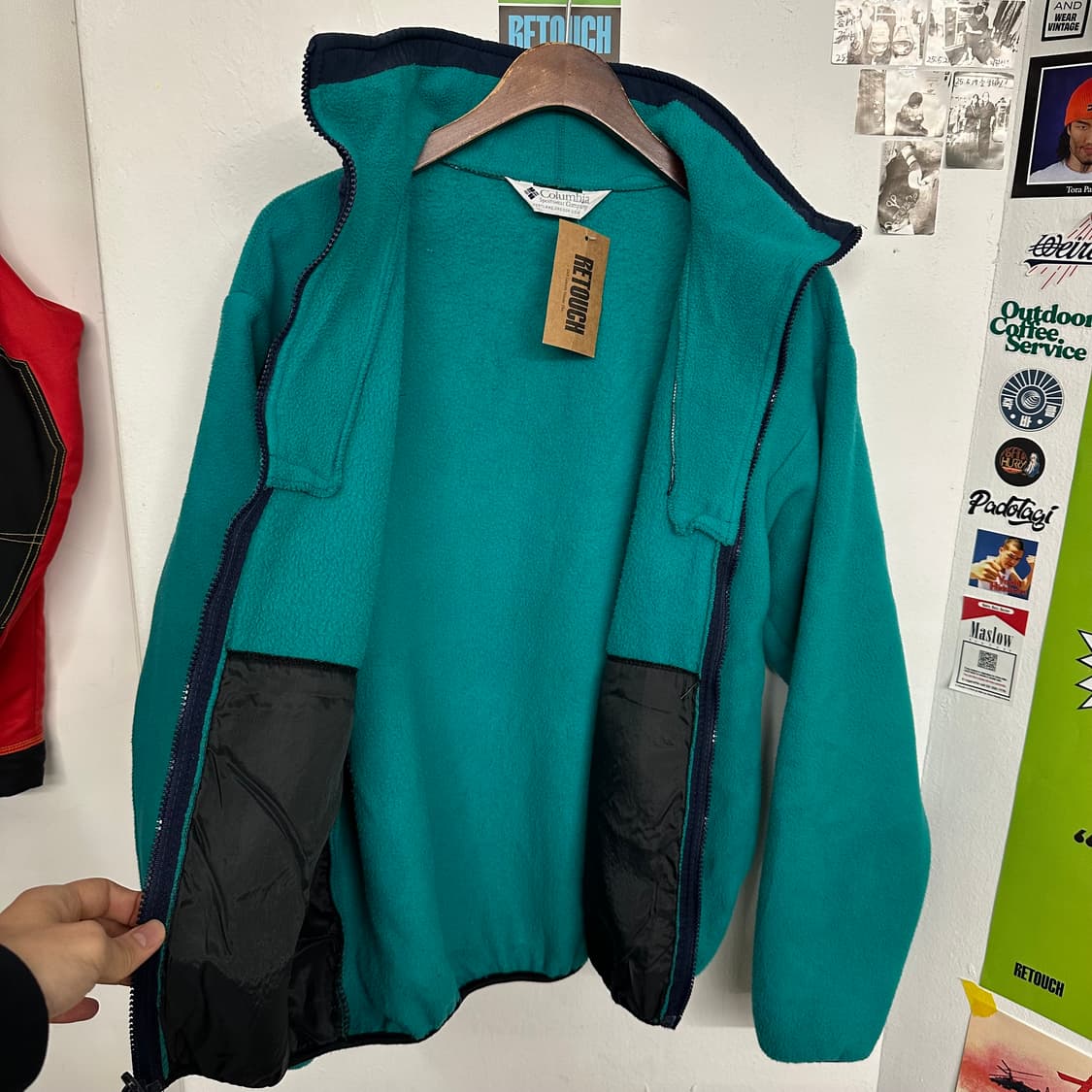 90‘s 콜롬비아 플리스 집업 상품이미지6