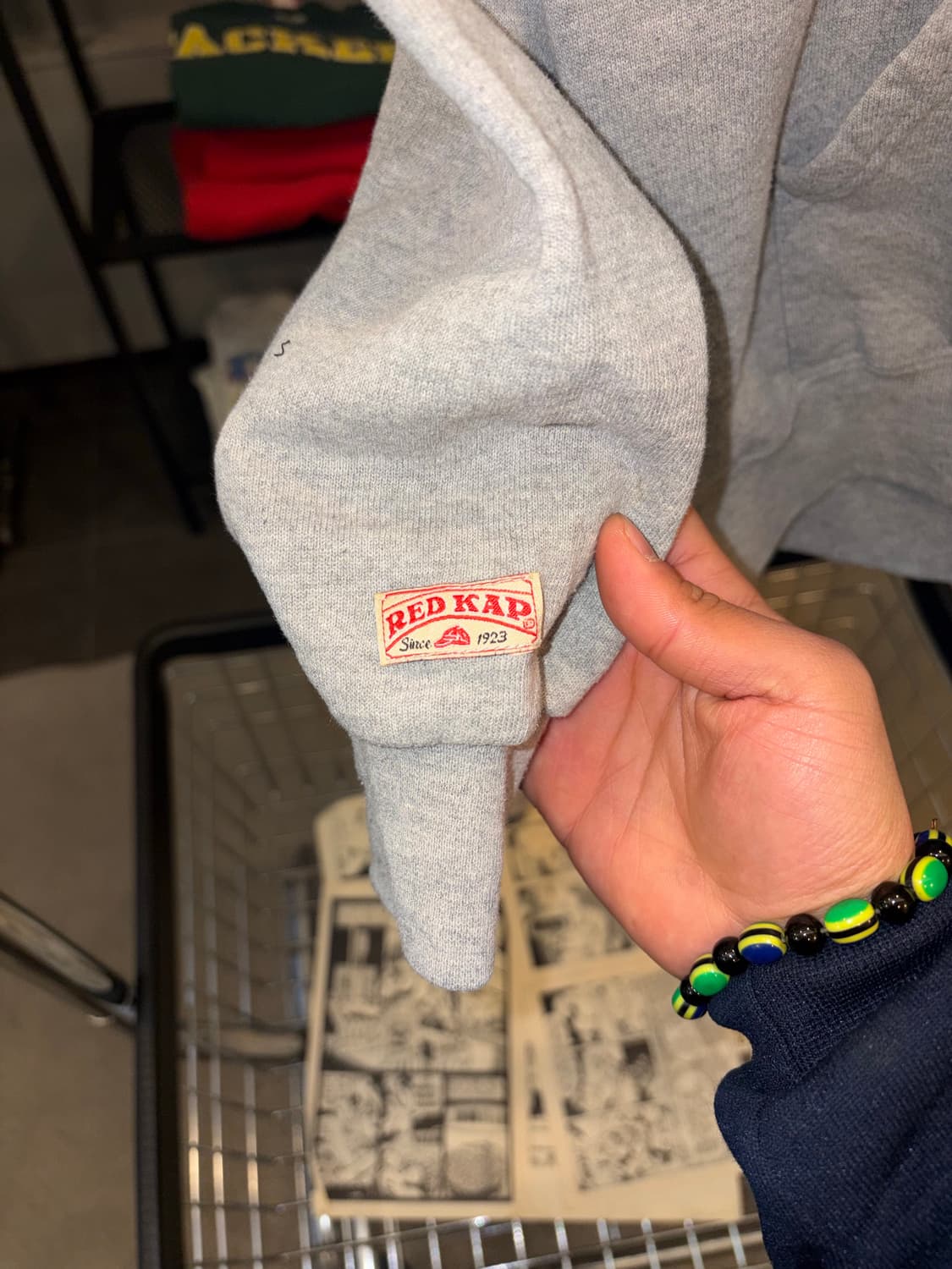 90‘s Red Kap American plain hood zip-up 상품이미지8