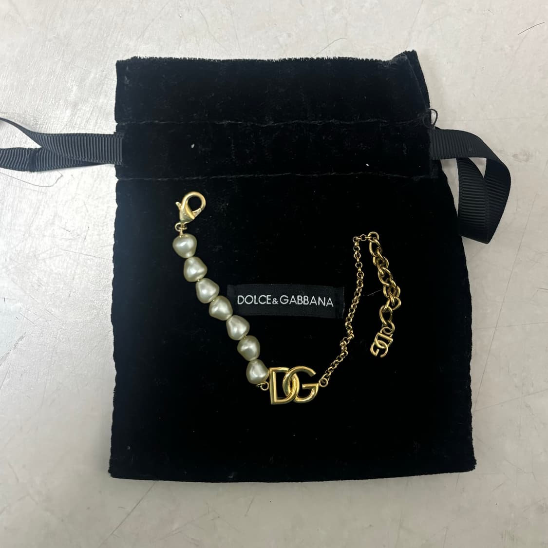 Dolce & Gabbana 돌체 앤 가바나 진주 팔찌 상품이미지1