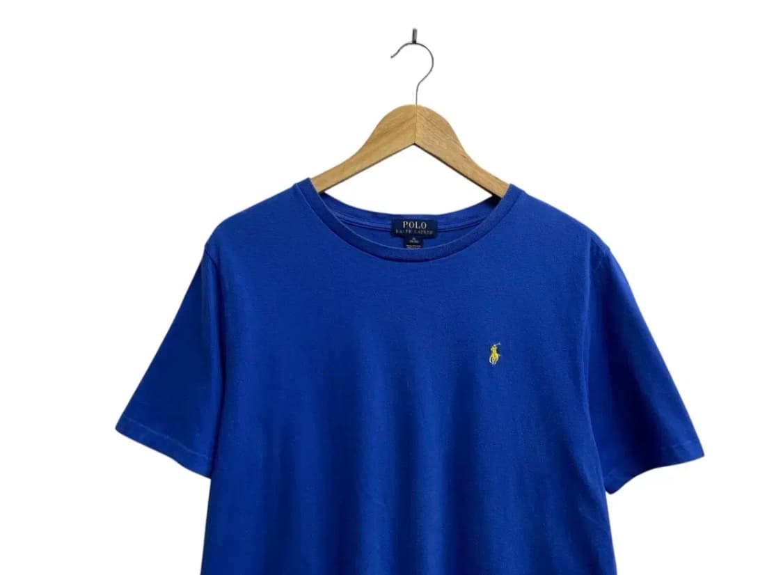 폴로 랄프로렌 블루 라운드 티셔츠 S 상품이미지2