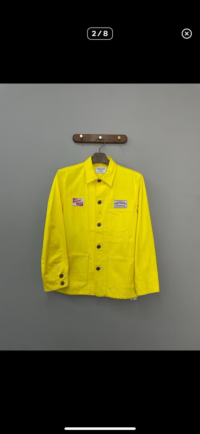 와코마리아 옐로우 워크자켓  A3805 상품이미지2
