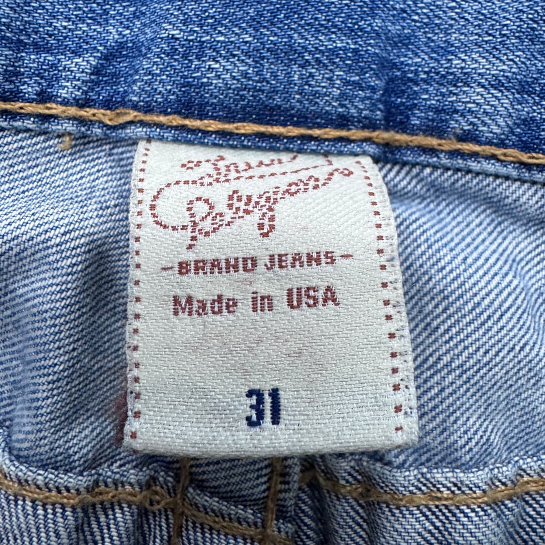 트루릴리전 Y2K 부츠컷 디스트레스드 로우라이즈 데님팬츠 상품이미지10