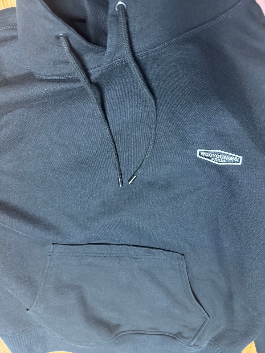 우영미 후드 백로고 블랙 52 상품이미지7