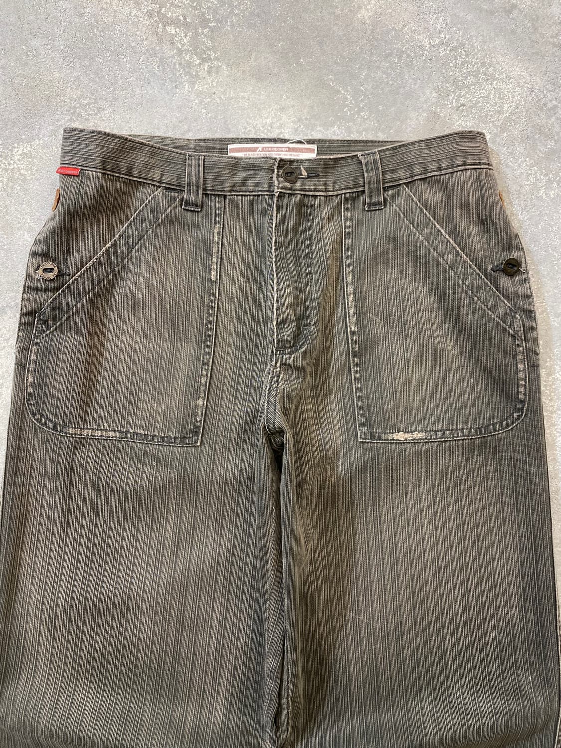 [32] Lee Cooper 리 쿠퍼 아메카지 데님 퍼티그 팬츠 상품이미지2