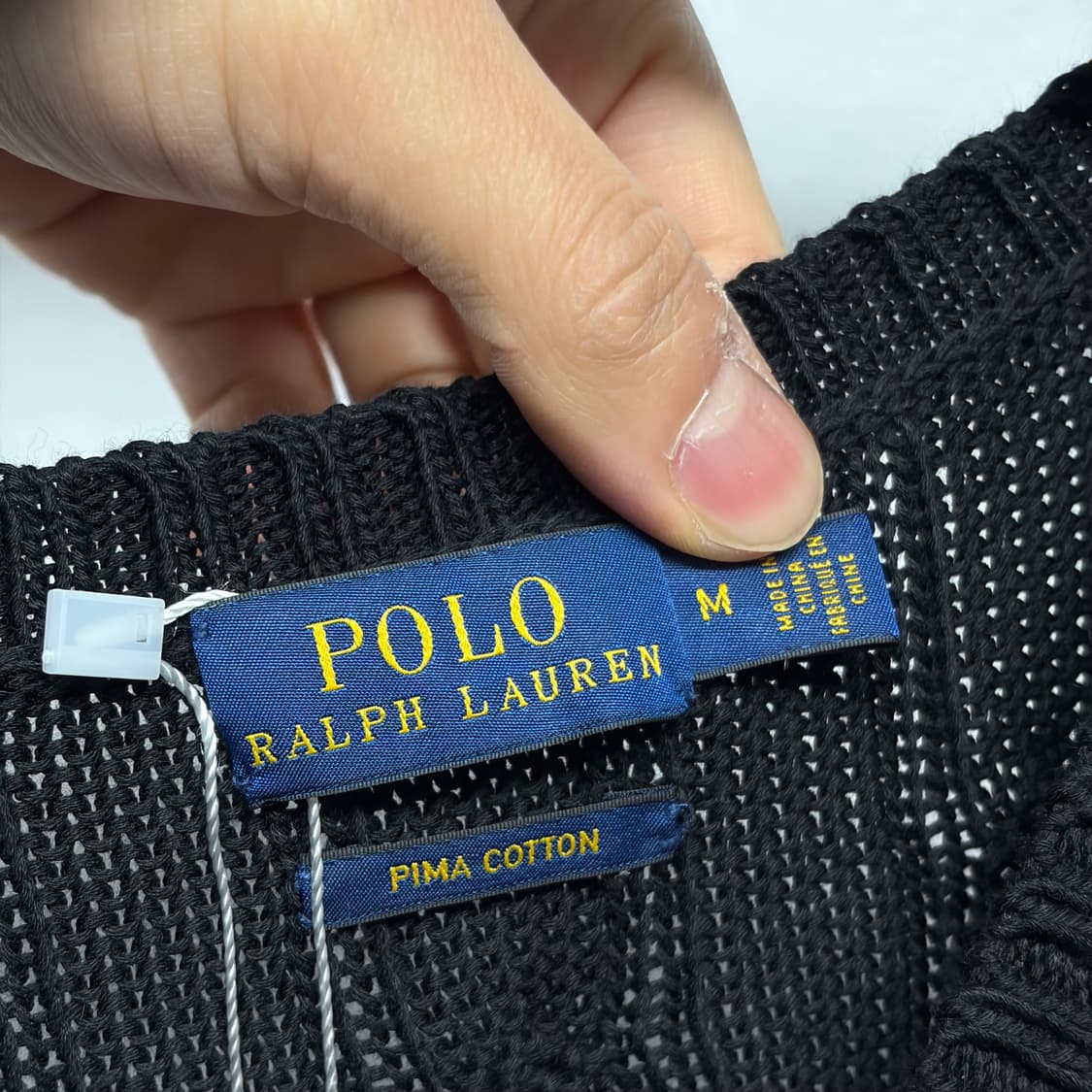 폴로 랄프로렌 브이넥 케이블 니트 2 상품이미지5