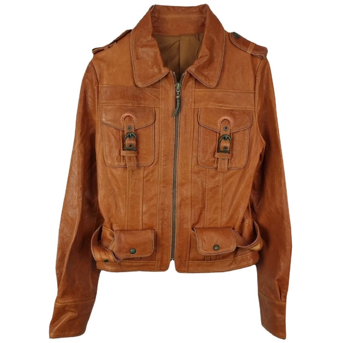 [일본빈티지] 리얼 램스킨 레더 양가죽 자켓 M17553 상품이미지2