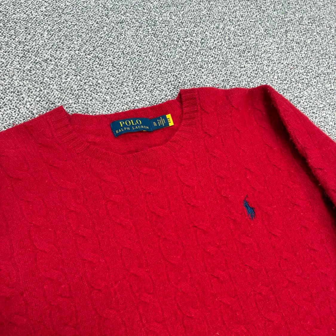 <폴로 꽈배기 니트 스웨터> No.1589 상품이미지7