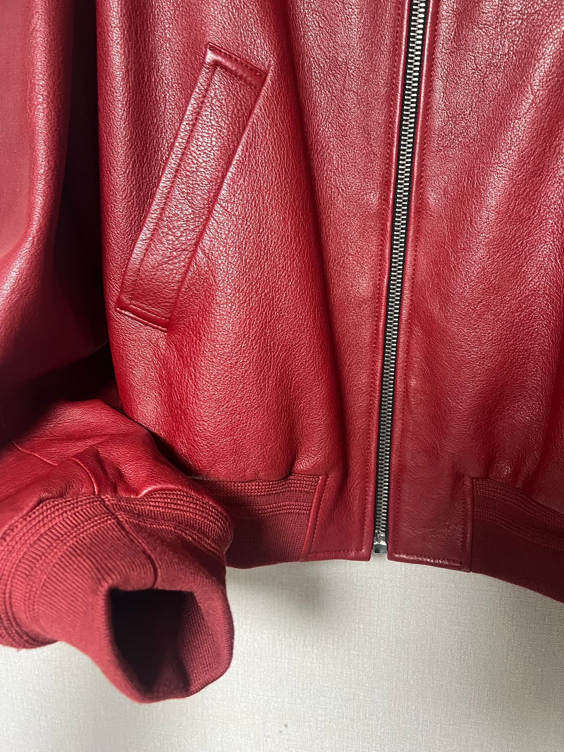 [L]렉토 벤 21 빈티지레드 점퍼 초판 상품이미지3