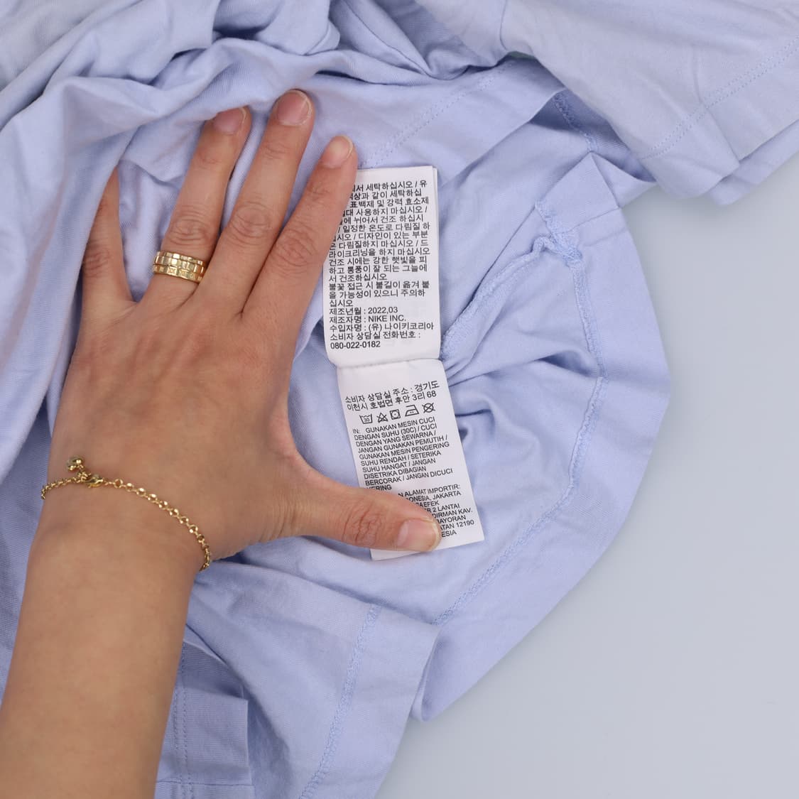 M 나이키 프린팅 반팔티 0403H1 상품이미지5