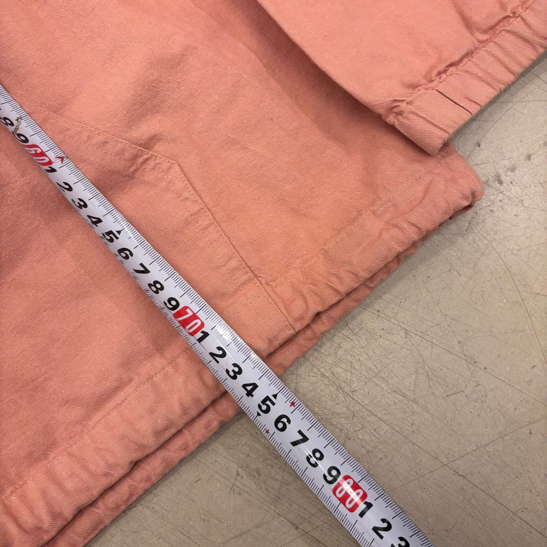 오베이 스몰로고 핑크 코튼 아노락 상품이미지4