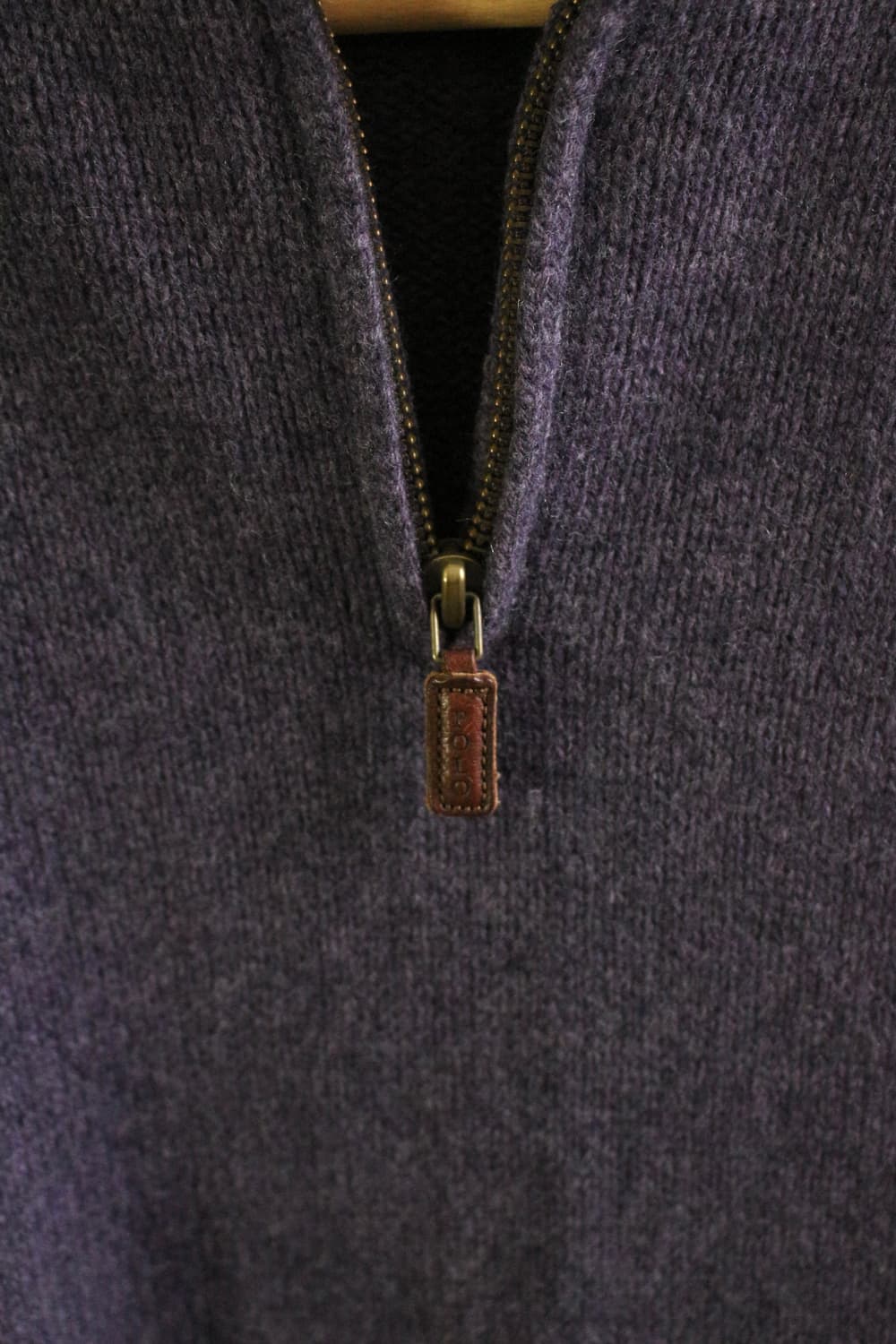 폴로 1/4 집업 니트 상품이미지4