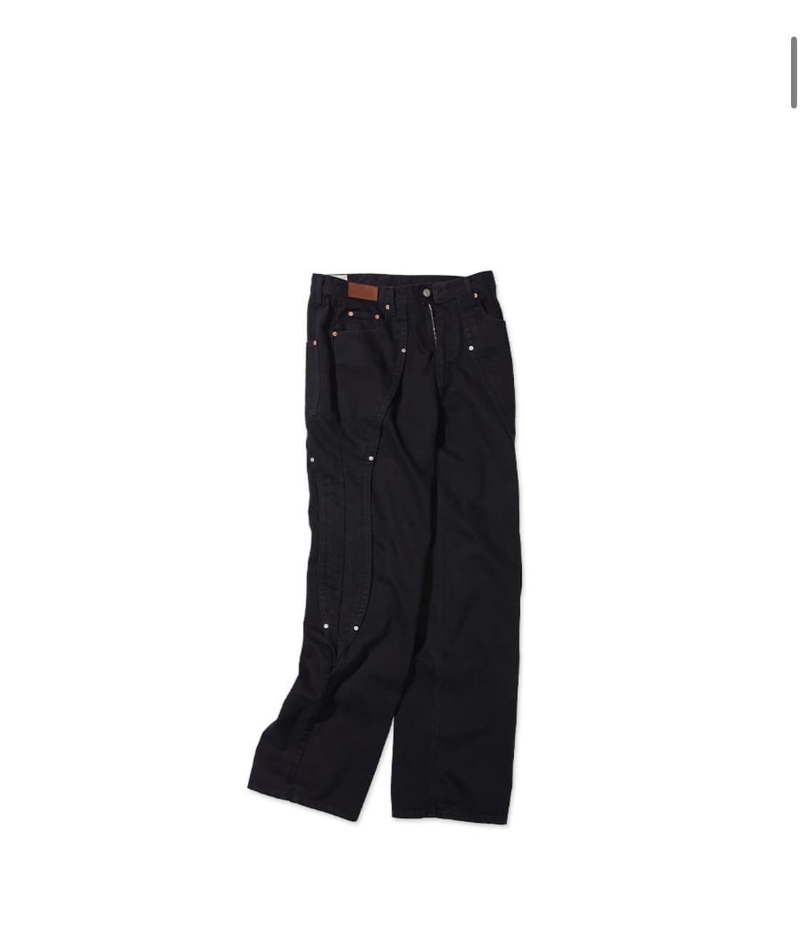 앤더슨벨 메튜 커브 진 블랙 상품이미지5