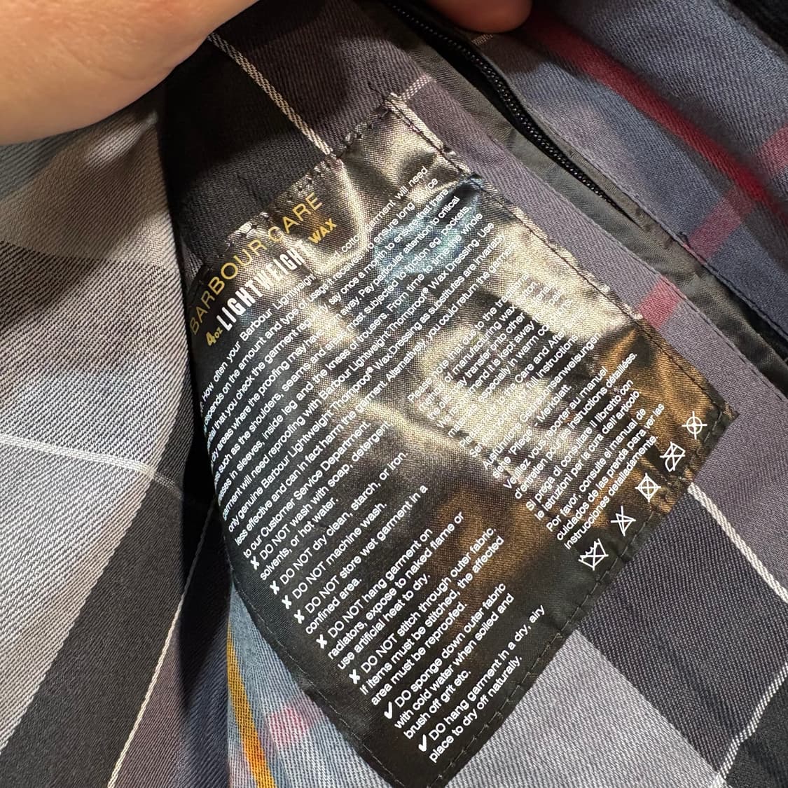 [38] Barbour 바버 퀼팅 왁스 자켓 상품이미지9