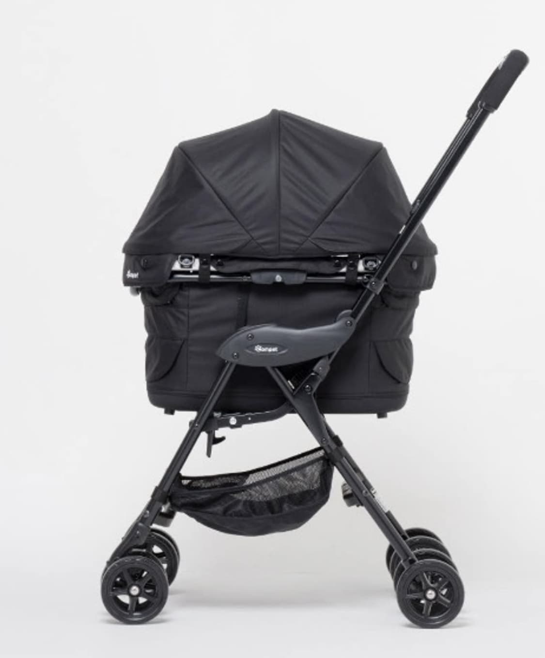 콤펫 미리미리 카시트 유모차 퓨어블랙 상품이미지2