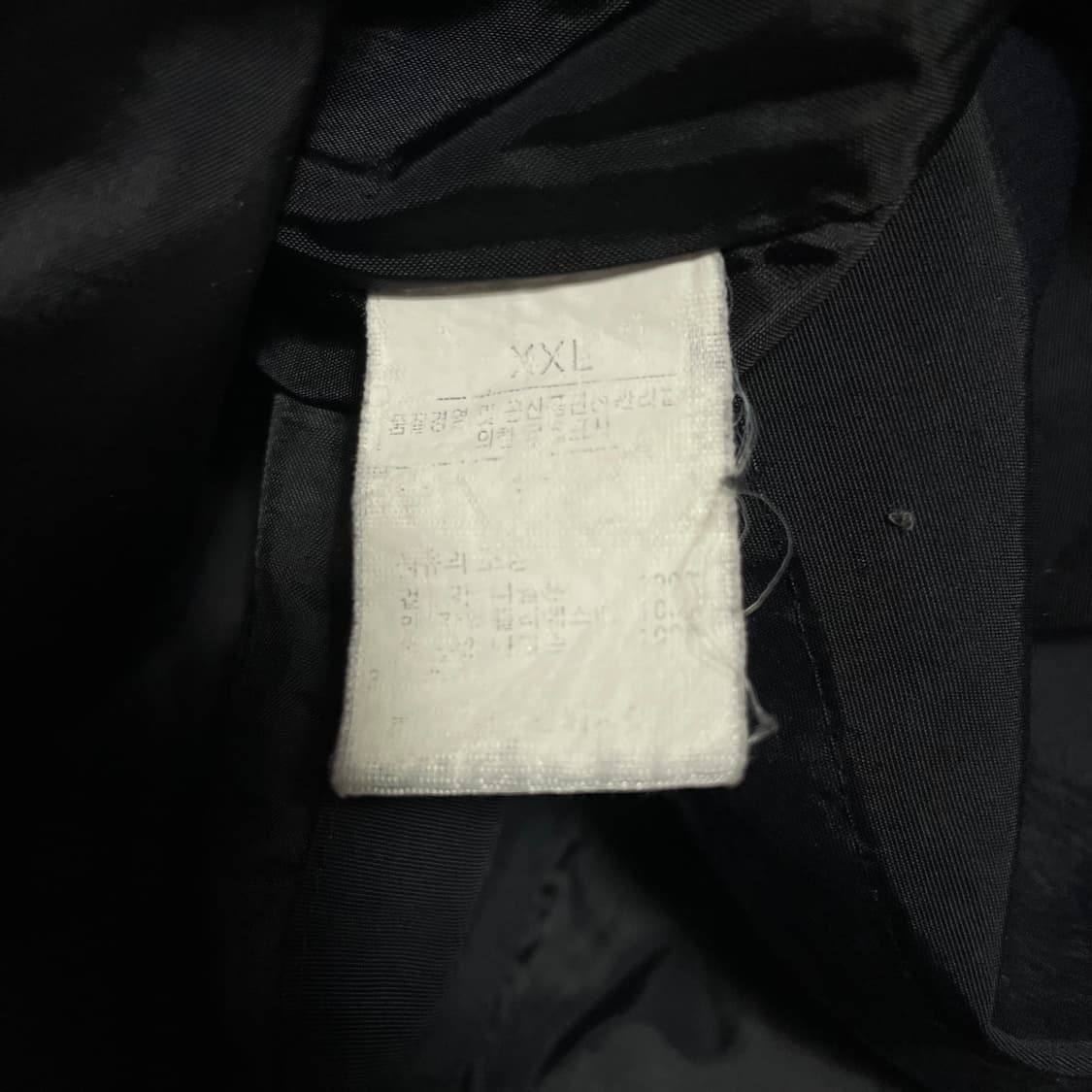 110 노스페이스 블랙 후드 바람막이 상품이미지5